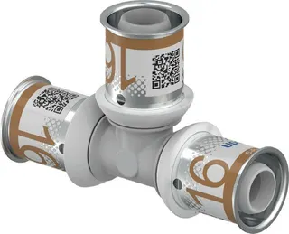 Uponor S-Press Verbund-T-Stück, PPSU