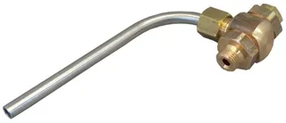OVENTROP Probenahmeventil Aquastrom P, DN 8, 1/4, Rotguss/Edelstahl