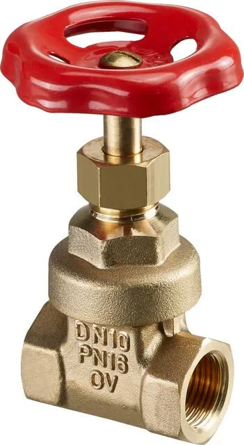 Oventrop Muffenschieber Hygate ATB, Messing DN 32, 1 1/4" IG