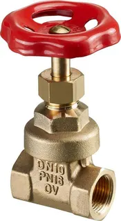 Oventrop Muffenschieber Hygate ATB,  Messing DN 25, 1" IG
