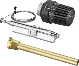 Oventrop Temperaturregler, mit Tauchfühler 40-70 GradC, Kapillarrohr 2 m