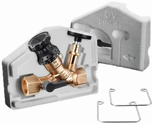 Oventrop Regelventil Aquastrom VT thermostatisch, PN 16, IG DN 15, Rp 1/2"xRp 1/2"