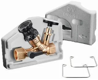 Oventrop Regelventil Aquastrom VT thermostatisch, PN 16, IG DN 15, Rp 1/2"xRp 1/2"