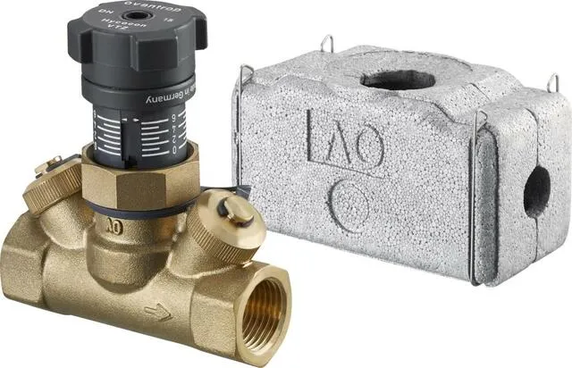 Oventrop Strangregulierventil Hycocon VTZ, beiderseits Muffengewinde DN 15, 1/2" IG