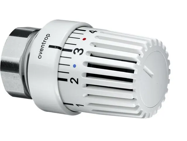 Oventrop Thermostat Uni LO, 7-28 GradC, mit Flüssig-Fühler weiß