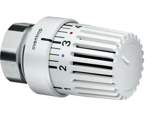 Oventrop Thermostat Uni LO, 7-28 GradC, mit Flüssig-Fühler weiß