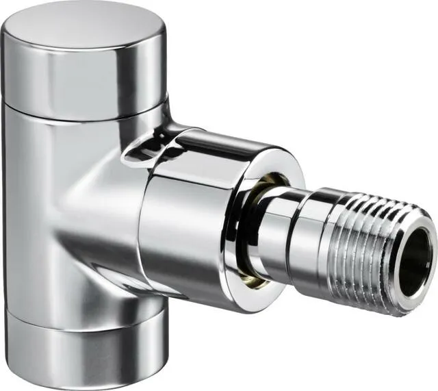 Oventrop Heizkörper Verschraubung Combi E, Eck, DN 15, 1/2", verchromt