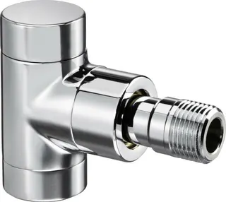 Oventrop Heizkörper Verschraubung Combi E, Eck, DN 15, 1/2", verchromt