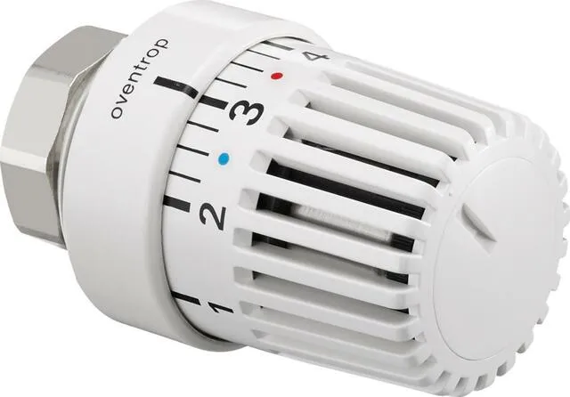 Oventrop Thermostat Uni LI, 7-28 GradC, mit Flüssig-Fühler weiß
