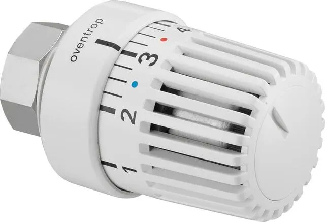 Oventrop Thermostat Uni L, 7-28 GradC, mit Flüssig-Fühler weiß