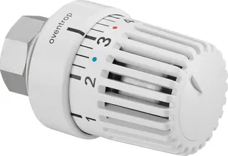 Oventrop Thermostat Uni L, 7-28 GradC, mit Flüssig-Fühler weiß