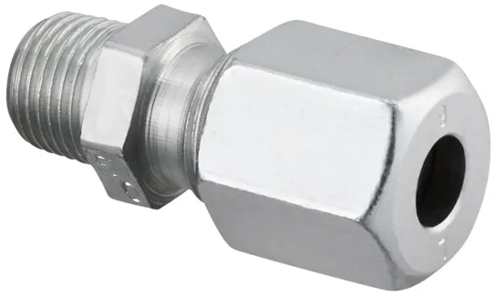 Oventrop Schneidringverschraubung Ofix-Oil, Stahl, verzinkt 3/8"x8mm