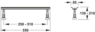 MEPA Badewannenfuß WA ECO, – Bild 2