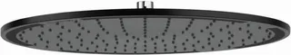 Kludi Tellerkopfbrause A-QA, 400 mm, mattschwarz/chrom