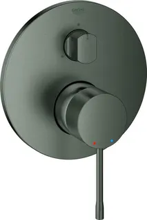 Grohe ESSENCE Unterputz Fertigset, mit 3-Wege-Umstellung, hard graphite gebürstet