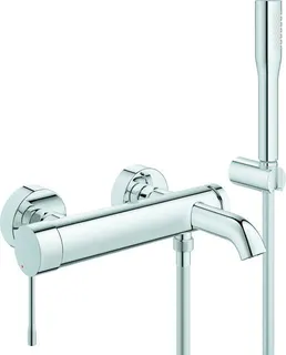 Grohe Essence Badearmatur, mit Brausegarnitur chrom