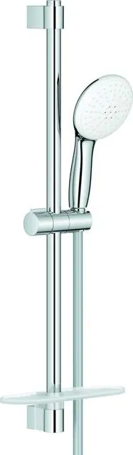 Grohe Brausestangenset TEMPESTA 110, 2 Strahlarten, Ablage, 600mm chrom