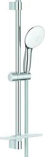 Grohe Brausestangenset TEMPESTA 110, 2 Strahlarten, Ablage, 600mm chrom