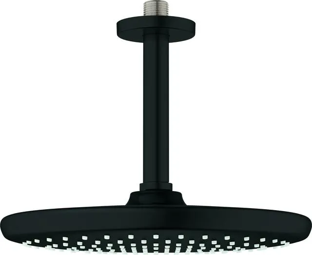 Grohe Kopfbrausenset Tempesta 250, Deckenauslass 142mm matte black