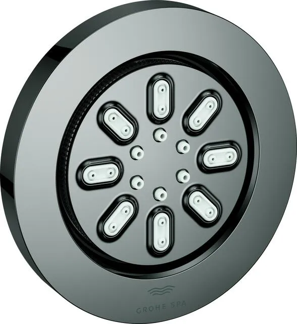 Grohe Seitenbrause RAINSHOWER AQUA, rund hard graphite
