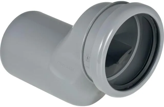 Geberit Anschlussset für Wand-WC, mit Anschlussstutzen 5 cm etagiert d90/di90
