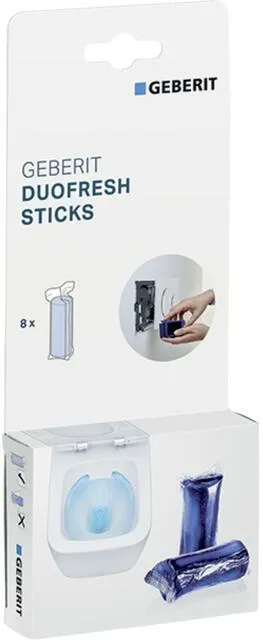 Geberit DuoFresh Stick, 8 Stück für Einschub