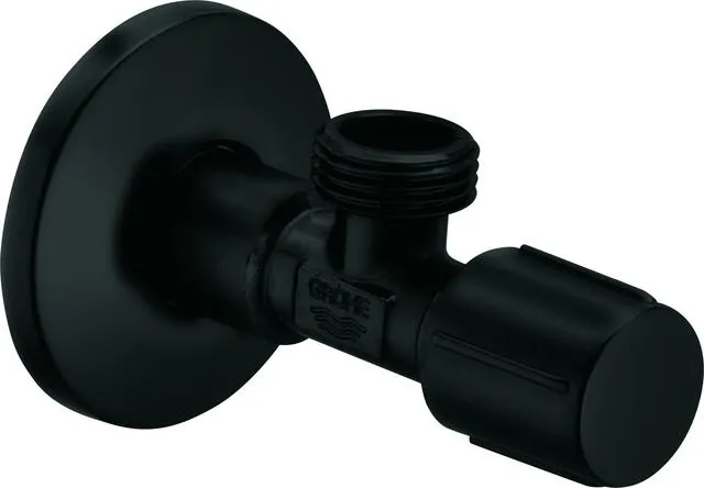 Grohe Eckventil, 1/2"x1/2", langer Schubschaft matte black