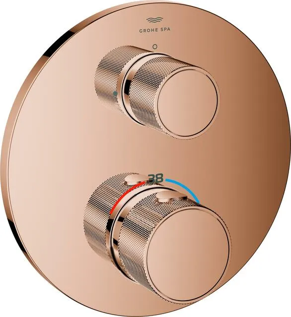Grohe Atrio Private C. Thermostat Brausearmatur, warm sunset