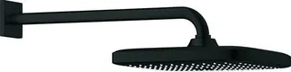 Grohe Kopfbrause-Set TEMPESTA 250 CUBE, 380mm Brausearm, 1 Strahlart Rain matte black