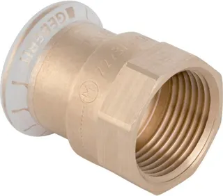 Geberit Übergang MAPRESS Rotguss, mit Innengewinde, 12 mmx 3/8"