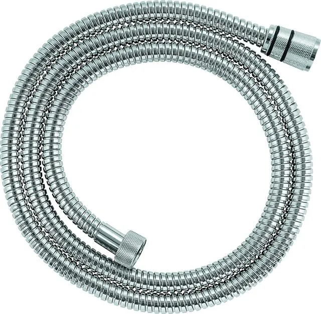 Grohe Brauseschlauch Rotaflex Long-Life, Metall 1500mm, TwistStop chrom