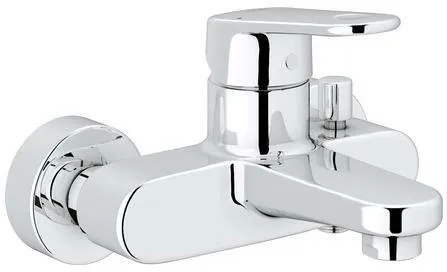 Grohe EUROPLUS Badearmatur, Aufputz, chrom