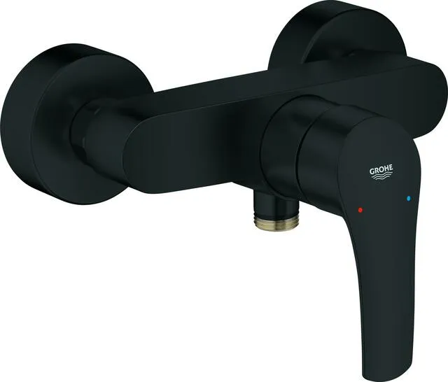 Grohe EUROSMART Brausearmatur, Aufputz, matte black