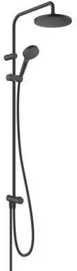 Hansgrohe Showerpipe VERNIS Blend 200 1jet Reno, mattschwarz
