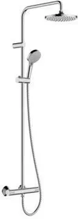 Hansgrohe Showerpipe VERNIS Blend 200 1jet, mit Brausethermostat chrom