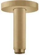 Hansgrohe Deckenanschluss S, Länge 100mm, brushed bronze