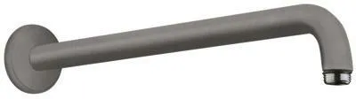 Hansgrohe Brausearm 389mm, 90Grad, brushed black chrom