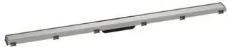 Hansgrohe Duschrinne RainDrain Match, mit höhenverstellbarem Rahmen 1200mm edelstahl gebürstet