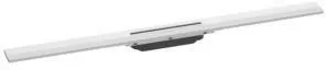 Hansgrohe Duschrinne RainDrain Flex, kürzbar, freie Montage 900mm mattweiß