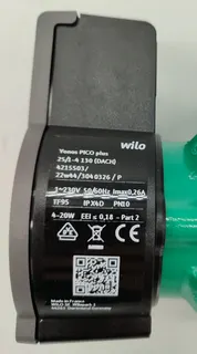 Wilo Nassläufer-Hocheffizienzpumpe Yonos PICO plus 25/1-4-130,G11/2,1x230V – Bild 2