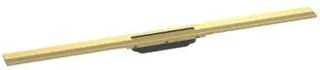 Hansgrohe Duschrinne RainDrain Flex, kürzbar, freie Montage 1000mm polished gold