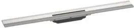 Hansgrohe Duschrinne RainDrain Flex, kürzbar, Wandmontage 800mm edelstahl gebürstet