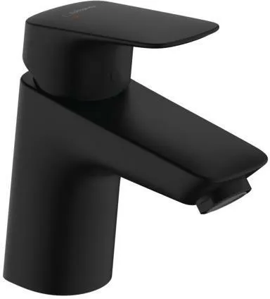 Hansgrohe Logis Waschtischmischer 70, mit Push-Open Ablaufgarnitur, mattschwarz