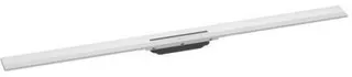 Hansgrohe Duschrinne RainDrain Flex, kürzbar, Wandmontage 1200mm mattweiß