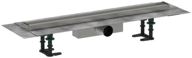 Hansgrohe Duschrinne RainDrain Compact, befliesbare Standardinstallation 700mm