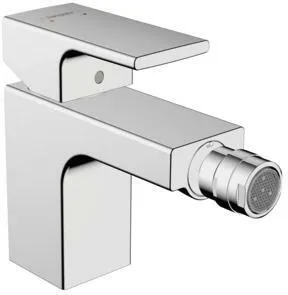 Hansgrohe VERNIS Shape Bidetmischer, mit Zugstangen-Ablaufgarnitur, chrom