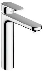 Hansgrohe VERNIS Blend 190, mit Zugstangen-Ablaufgarnitur, Metall chrom