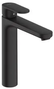 Hansgrohe VERNIS Blend Waschtischmischer 190, mit Zugstangen-Ablaufgarnitur, mattschwarz