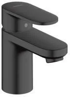 Hansgrohe VERNIS Blend Waschtischmischer 70, ohne Ablaufgarnitur, mattschwarz
