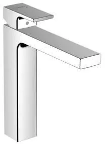 Hansgrohe VERNIS Shape Waschtischmischer 190, mit Zugstangen-Ablaufgarnitur, chrom